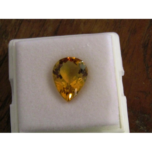 248 - Pear Cut Citrine of Approximately 7 Carats