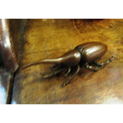 75 - Unusual Bronze Sculpture of Insect Approximately 2 Inches Wide