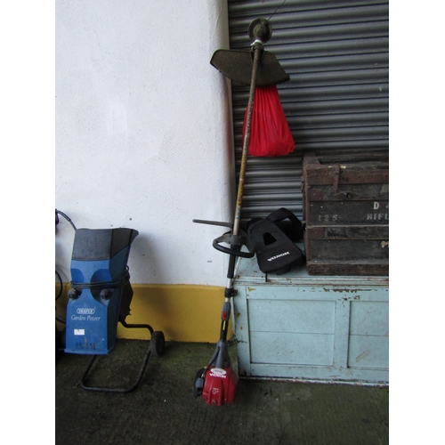 1120 - Honda Strimmer Petrol Driven Working Order with Honda Back Carry Holster