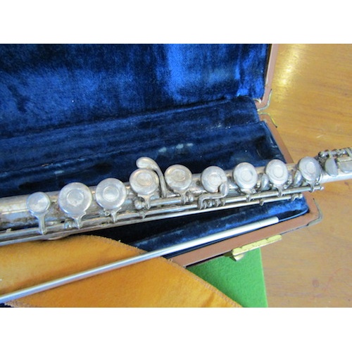 286 - Silver Plated Flute Complete with Original Leather Bound Carry Case