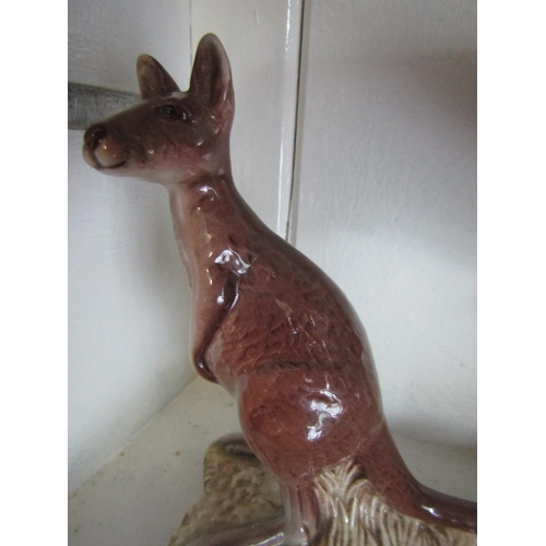 1134 - Beswick Fine Porcelain Figure of Kangaroo Number 2312 to Base Approximately 4 Inches High