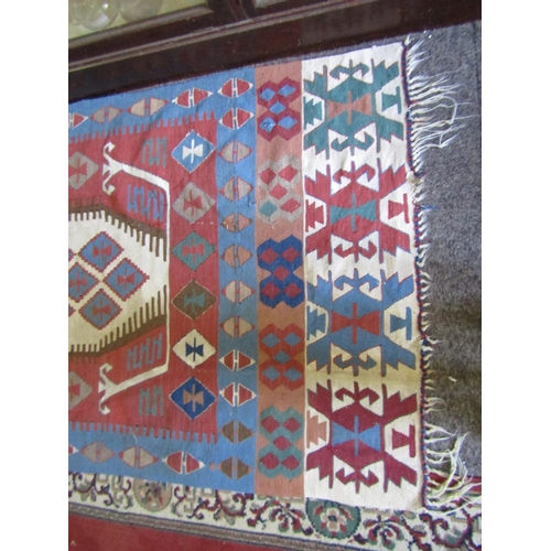 1153 - Tribal Rug Approximately 5ft Long x 3ft 6 Inches Wide