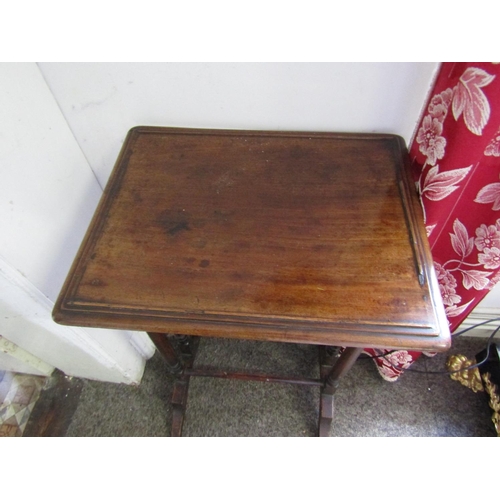 1156 - William IV Occasional Table Mahogany Approximately 14 Inches Wide x 26 Inches High