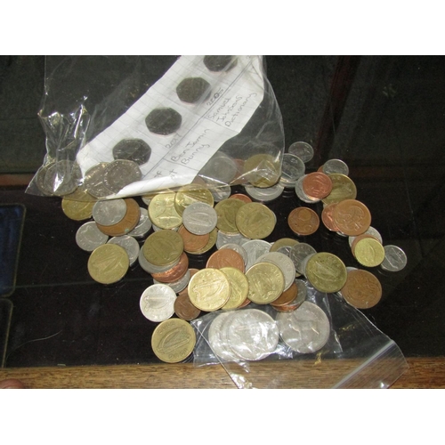 1321 - Various Coins Quantity As Photographed