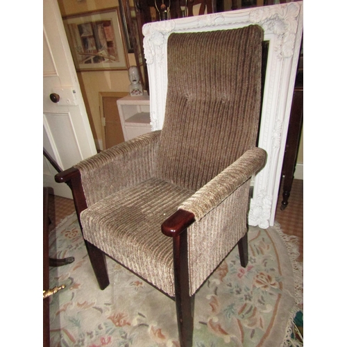 1436 - Vintage Upholstered Armchair