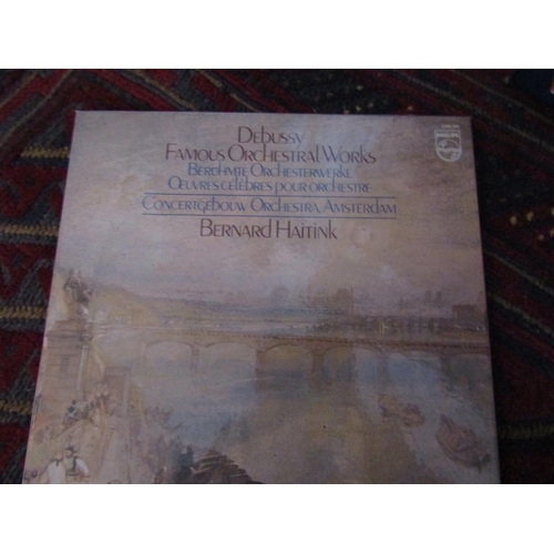 1634 - Collection of Various Albums including Debussy Orchestral Works Quantity As Photographed