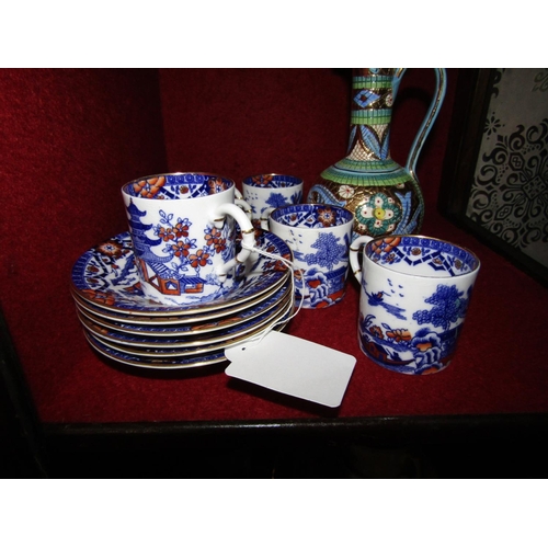 1636 - Royal Worcester Fine Bone Part Tea Set with Gilt Decorated Ewer Quantity As Photographed