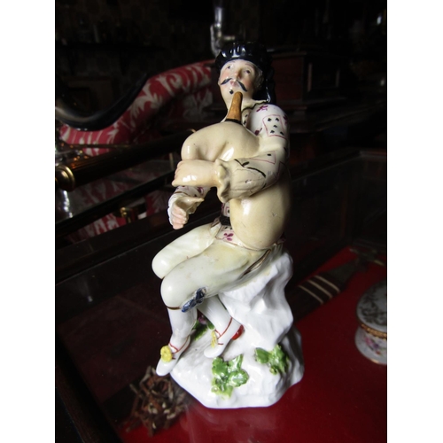 1663 - Meissen Cris De Paris Fine Porcelain Figure Antique Approximately 5 Inches High