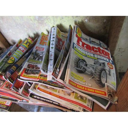 1907 - Large Quantity Farming and Machinery Magazines As Photographed