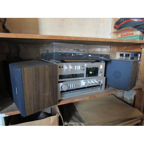 1913 - Stereo Unit with Speakers including Record Player etc Good Original Condition Each Speaker Approxima... 