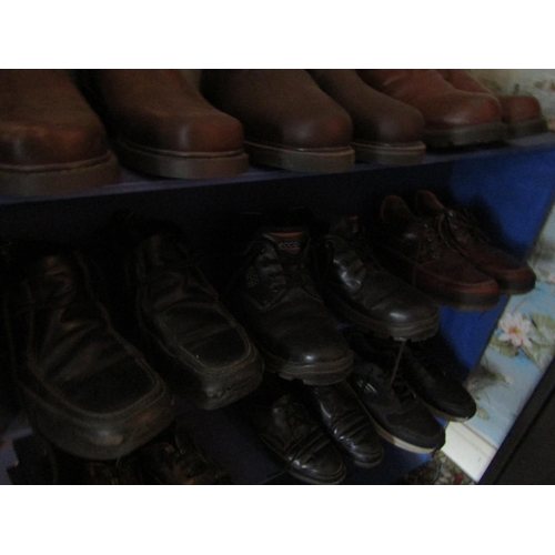 469 - Collection of Various Men's Boots and Shoes Quantity As Photographed