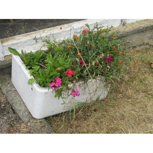 502 - Antique Belfast Sink Good Original Condition Approximately 26 Inches Wide