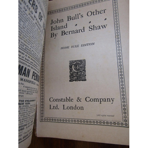 574 - George Bernard Shaw John Bulls Other Island and The Apple Cart A Political Extravaganza Published Co... 