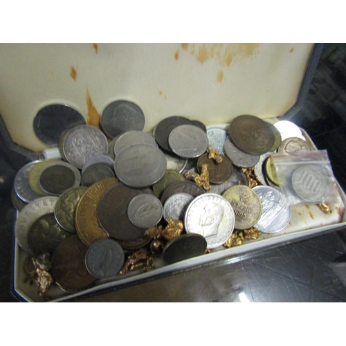 619 - Collection of Various Coins in Box Quantity As Photographed