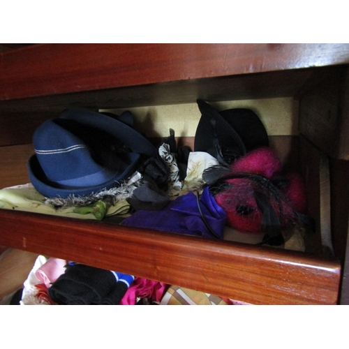 775 - Various Vintage Jackets contained within Wardrobe and Contents of Three Linen Shelves and Mink Stole