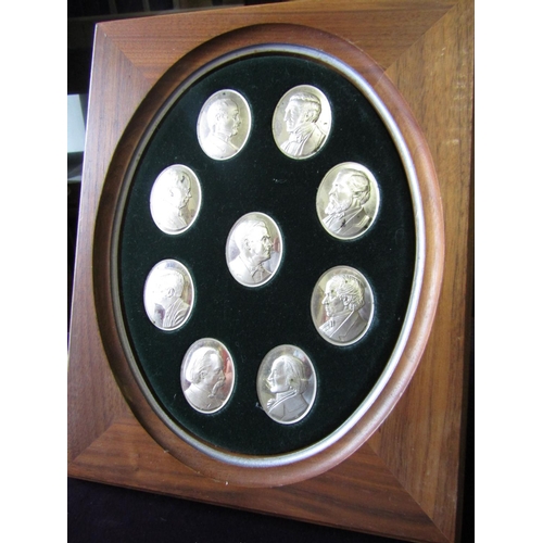 83 - Solid Silver Presidential Medals Depicting Various American Presidents including John F Kennedy Silv... 