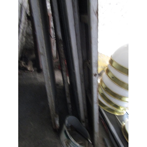 920 - Two Pairs of Metal Security Gates Each Approximately 34 Inches Wide x 6ft 10 Inches High