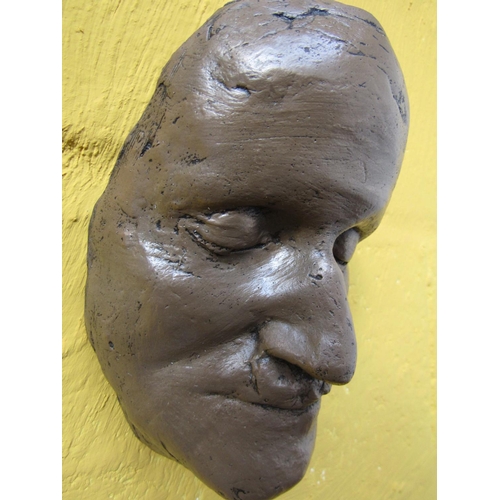 935 - James Joyce 1882-1941 Death Mask Approximately 8 Inches High