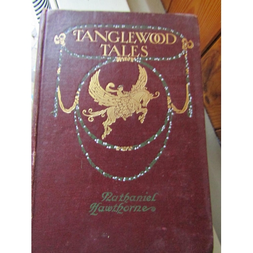 946 - Two Antiquarian Volumes The Hungarian Fairy Book and Tanglewood Tales Both Illustrated by Willy Poga... 