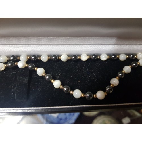 1490 - Pearl Necklace in Original Presentation Box