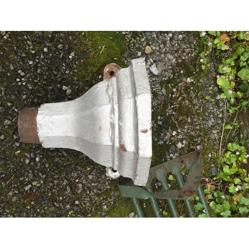 1944 - Victorian Cast Iron Drain Hopper and Metal Swing Seat