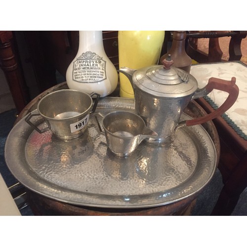 1917 - Various Items Including Improved Victorian Inhaler Porcelain, Edwardian Coffee Grinder and an Anglo ... 