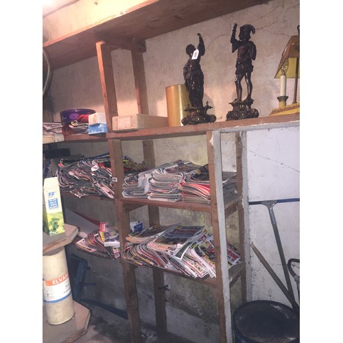 1948 - Entire Room of Pine Shelving