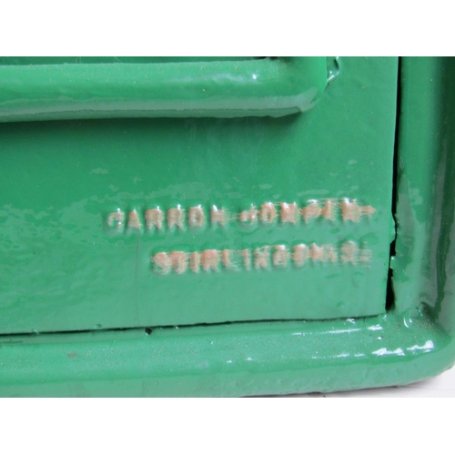 160 - Irish Post Office Cast Iron Post Box with Hibernian Harp and Original Key Attached Approximately 24 ... 