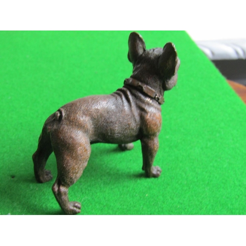 177 - Austrian Bronze Figure of French Bullhound Approximately 3 Inches Wide