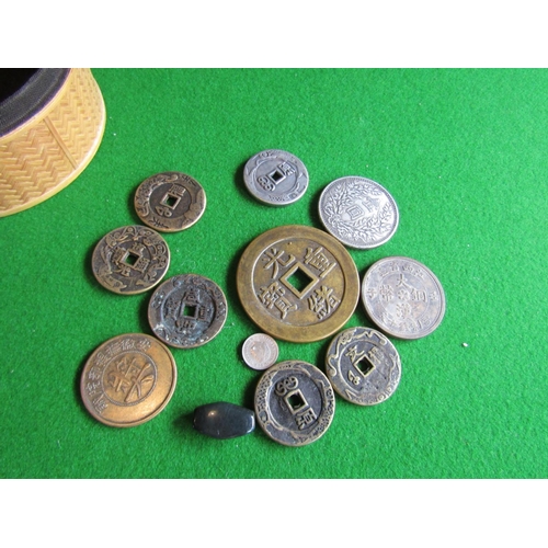 112 - Collection of Various Chinese Coins Quantity As Photographed