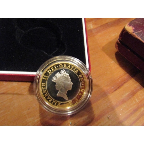 492 - Royal Mint Silver Piece Two Pound Coin Contained within Original Presentation Box Dated 1997