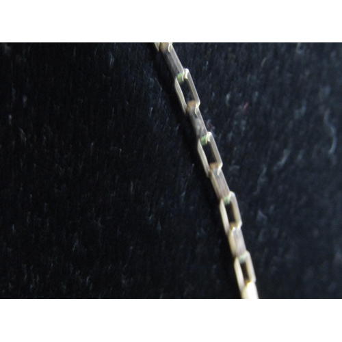 546 - 9 Carat Gold Chain Link Ladies Necklace