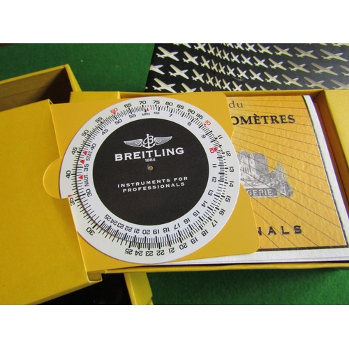 79 - Breitling Gentlemans Wristwatch with Stainless Steel Case and Rotating Bezel Circular Slide Rule wit... 