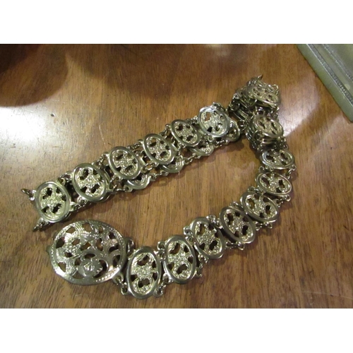 1174 - Vintage Malay Dayak Ladies Belt Cast Brass Vintage