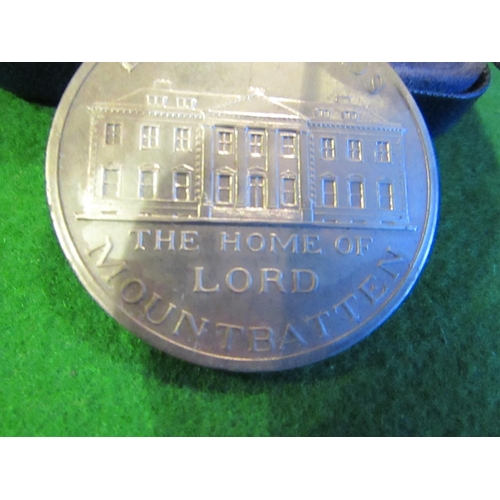 171 - Silver Token Commemorating Broadlands Home of Lord Mountbatten contained within Original Presentatio... 