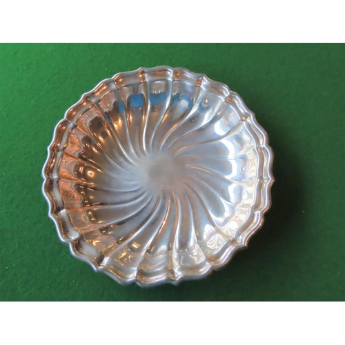 174 - Silver Dish of Shaped Form Approximately 7 Inches Diameter