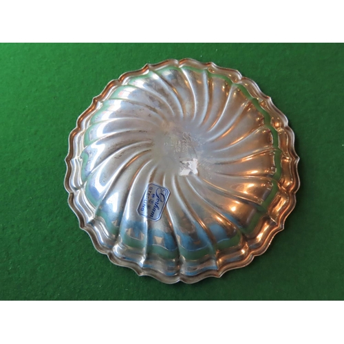 174 - Silver Dish of Shaped Form Approximately 7 Inches Diameter