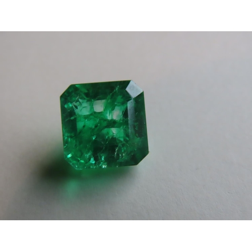 193 - Cushion Cut Emerald Approximately 9 Carats