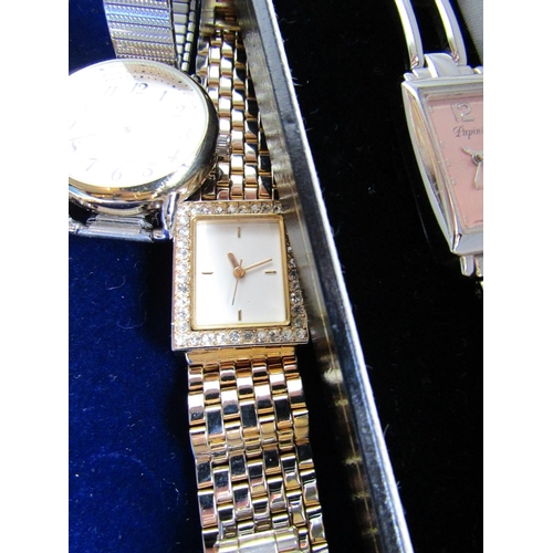 236 - Four Ladies Watches with Articulated Bracelets