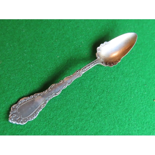 262 - Solid Silver Pudding Serving Spoon and Two Serving Knives Longest Approximately 9 Inches Long