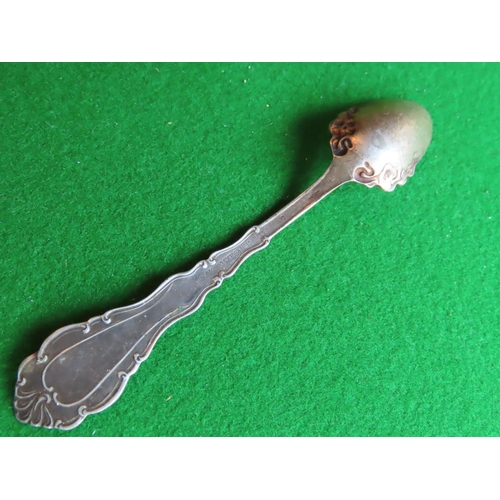 262 - Solid Silver Pudding Serving Spoon and Two Serving Knives Longest Approximately 9 Inches Long