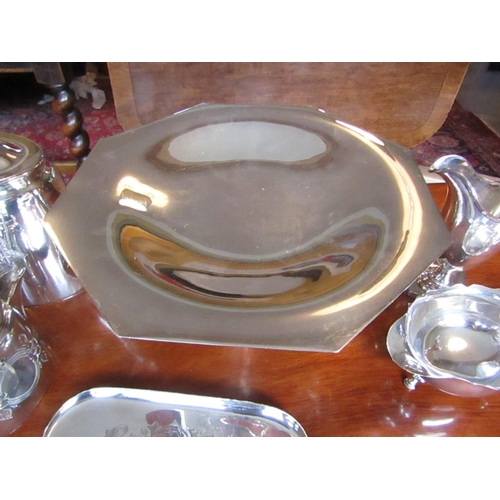 271 - Collection of Antique Silver Plate including Taza Coffee Set etc As Photographed