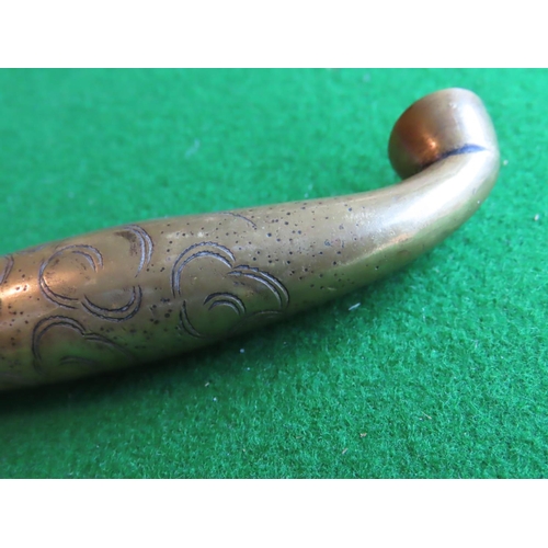 331 - Victorian Opium Pipe Circa 1890 Approximately 12 Inches Long