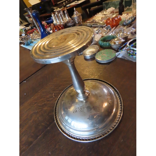 338 - Solid Silver Taza or Centrepiece Approximately 7 Inches High x 7 Inches Wide