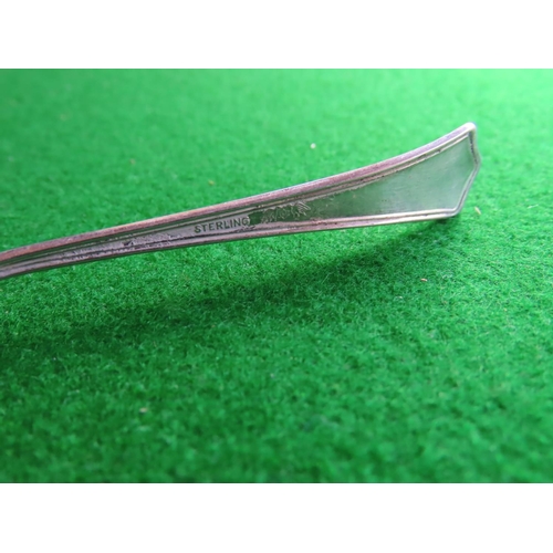 353 - Solid Silver Serving Spoon and Cake Slice Also Solid Silver