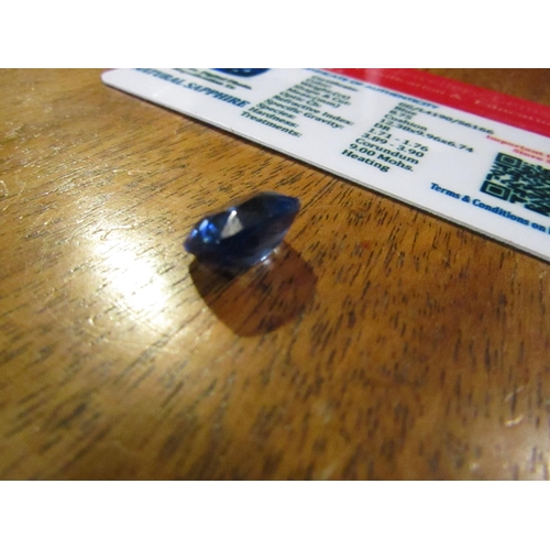 415 - Blue Sapphire Cushion Cut Approximately 8.75 Carat