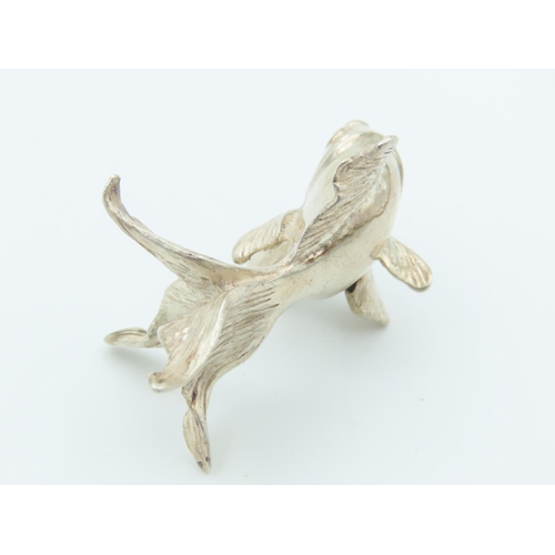 456 - Solid Silver Figure of Fish