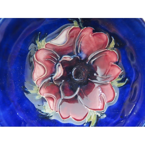 474 - Moorcroft Bowl with Floral Motifs Approximately 5 Inches Diameter