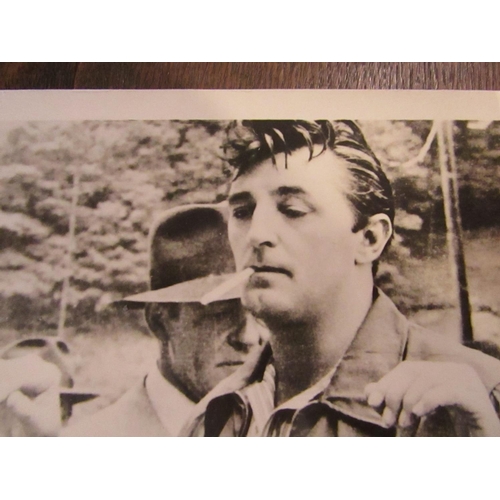 588 - Film Still Thunder Road Starring Robert Mitchum Signed by the Actor Approximately 8 Inches High x 9 ... 