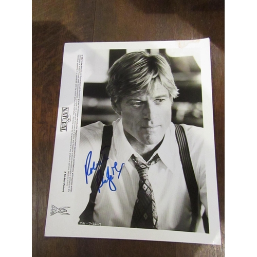 590 - Film Still The Natural Starring Robert Redford Signed Approximately 27 Inches High x 26 Inches Wide